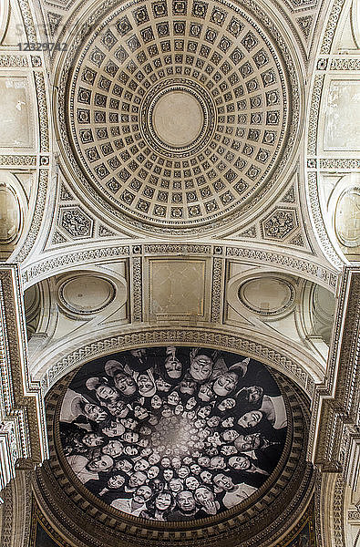 Frankreich  Paris 5. Bezirk  im Inneren der Kuppel des Pantheons