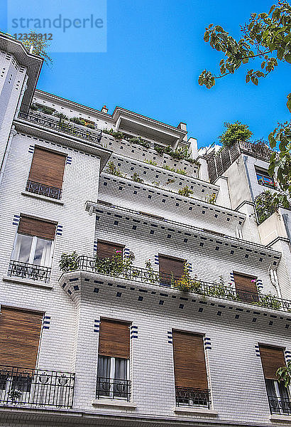 Frankreich  Paris  6. Arrondissement  Gebäude La Sportive  Art Nouveau