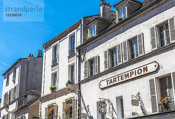 Frankreich  Ile de France  Paris  18. Bezirk  das Restaurant Tartempion  Montmartre. Bildnachweis: Tartempion Restaurant