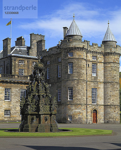 UK  Schottland  Edinburgh  Palace of Holyroodhouse