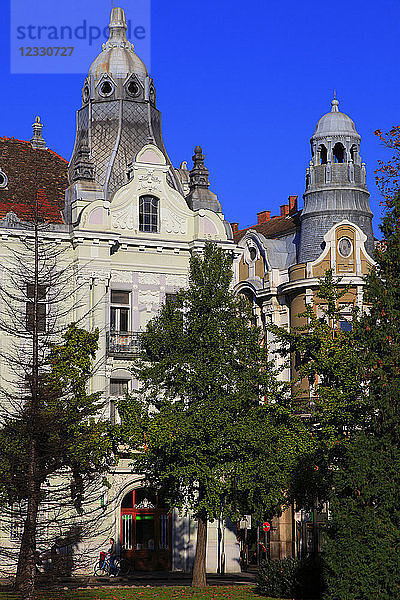 Ungarn  Szeged  Szechenyi-Platz  historische Architektur
