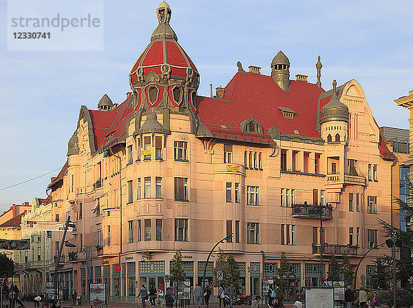 Ungarn  Szeged  Ungar-Mayer-Haus  Art Nouveau Architektur
