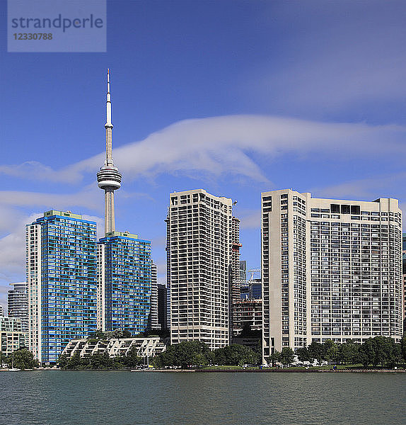 Kanada  Ontario  Toronto  Harbourfront  Skyline  CN Tower