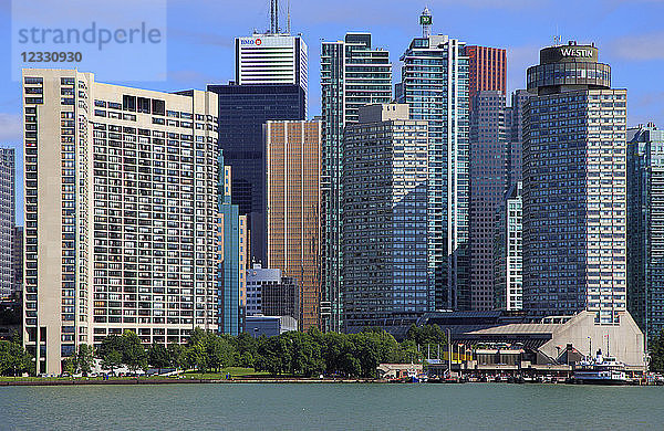 Kanada  Ontario  Toronto  Finanzviertel  Harbourfront  Skyline