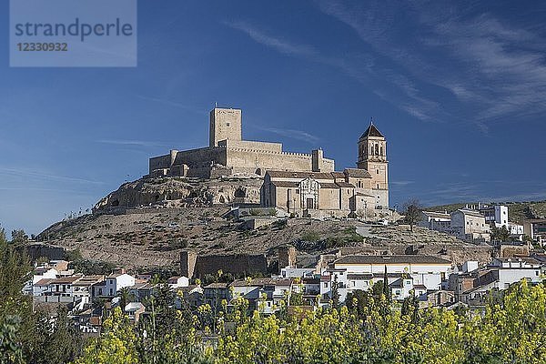 Spanien  Region Andalusien  Provinz Jaen  Stadt Alcaudete  Burg Alcaudete