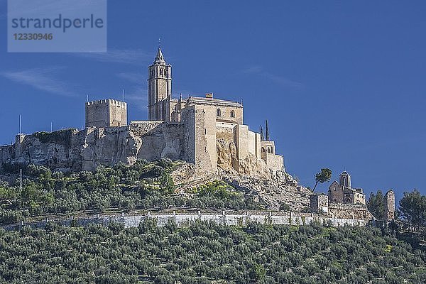 Spanien  Region Andalusien  Provinz Jaen  Stadt Alcaudete  Burg Alcaudete