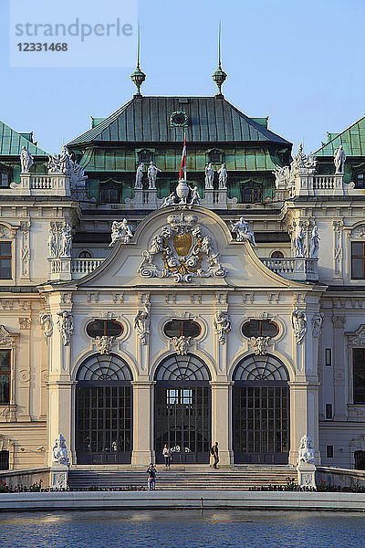 Österreich  Wien  Oberes Belvedere  Schloss