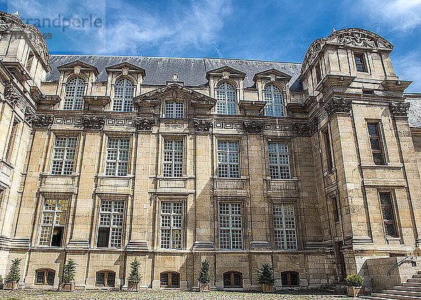 Frankreich  Paris 3. Bezirk  Hotel d'Angouleme Lamoignon  Bibliotheque historique de la ville de Paris