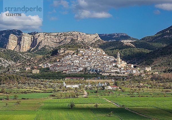Spanien  Provinz Teruel  PeÃ±arroya de Tastavins Stadt