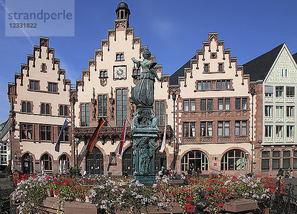 Deutschland  Hessen  Frankfurt am Main  Roemer  historische traditionelle Architektur