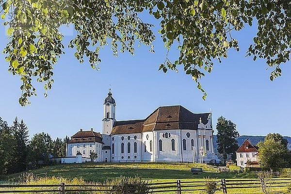 Deutschland  Bayern  Allgau  Steingaden  Wieskirche