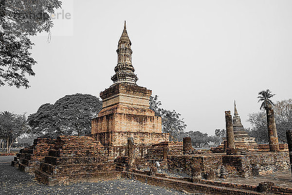 Thailand  Sukhothai  Sukhothai Historical Park  Pagoda