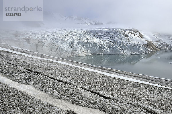 Greenland  East Greenland  Apusiaajik glacier near Kulusuk