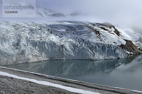 Greenland  East Greenland  Apusiaajik glacier near Kulusuk