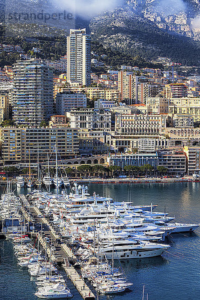 Principality of Monaco  Monaco  Monte Carlo  Cityscape at marina