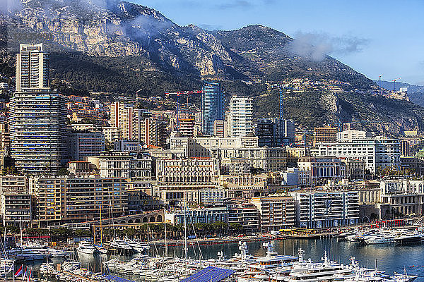 Principality of Monaco  Monaco  Monte Carlo  Cityscape at marina