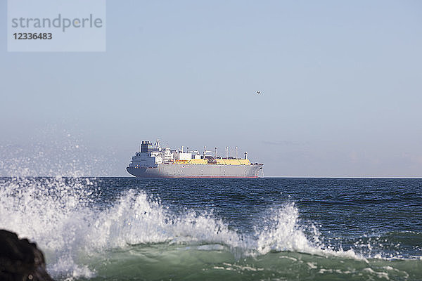 Africa  South Africa  Cape Town  Atlantic Ocean  Cargo ship