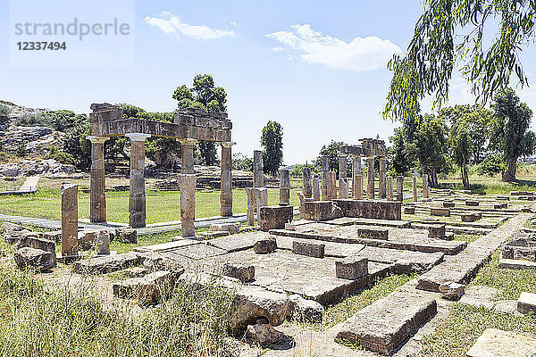 Greece  Attica  Brauron  sanctuary of Artemis