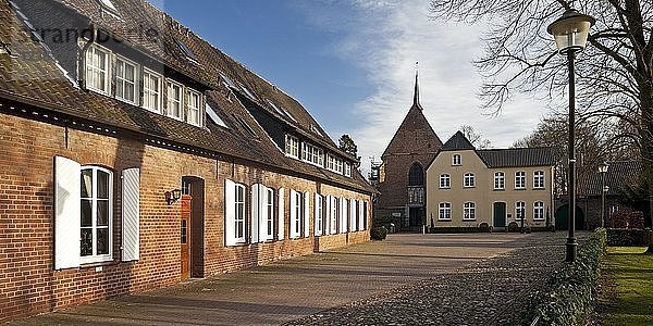 Klosterkirche Marienthal  Hamminkeln  Niederrhein  Nordrhein-Westfalen  Deutschland  Europa