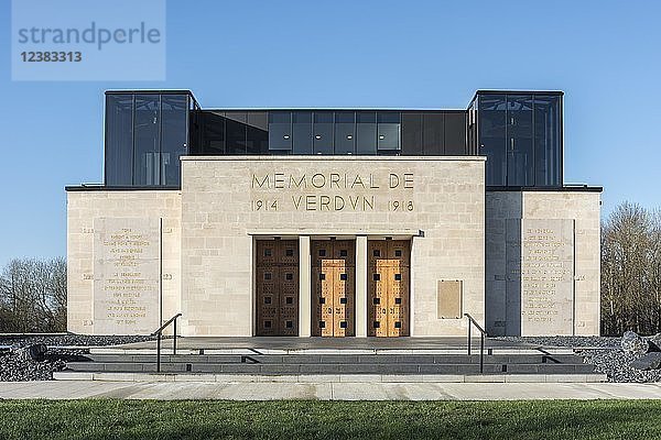 Gedenkstätte von Verdun  Museum  Erster Weltkrieg  Verdun  Frankreich  Europa