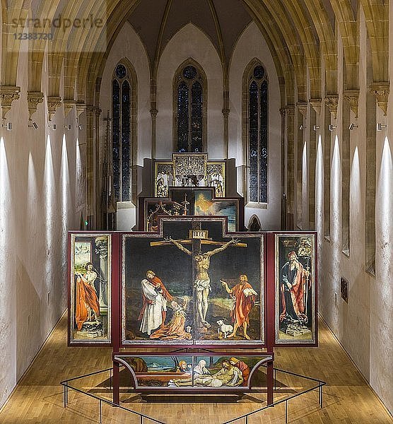 Isenheimer Altar von Matthias Grünewald  Museum Unterlinden  Musée Unterlinden  Colmar  Elsass  Frankreich  Europa