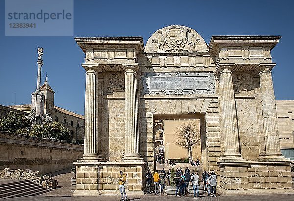 Arco del Triunfo  Arc de Triomphe  Córdoba  Provinz Cordoba  Andalusien  Spanien  Europa