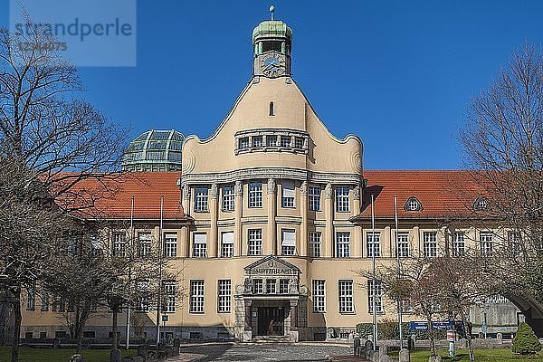 Hauptzollamt  Jugendstil- und Reformarchitektur 1912  München  Oberbayern  Bayern  Deutschland  Europa