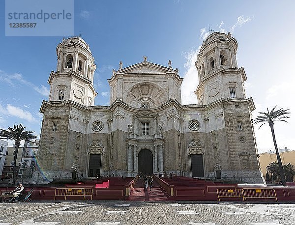 Kathedrale von Cádiz  Cádiz  Andalusien  Spanien  Europa