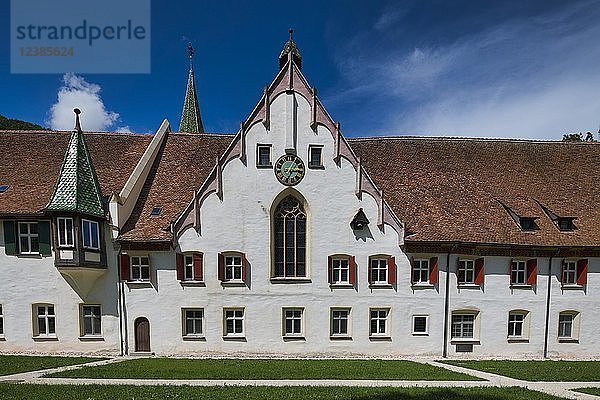 Seminarraum und Speisesaal  Kloster  Klosterkirche in Blaubeuren  Schwäbische Alb  Baden-Württemberg  Deutschland  Europa