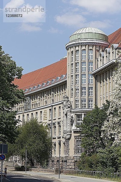 Deutsche Nationalbibliothek  erbaut 1914  Leipzig  Sachsen  Deutschland  Europa