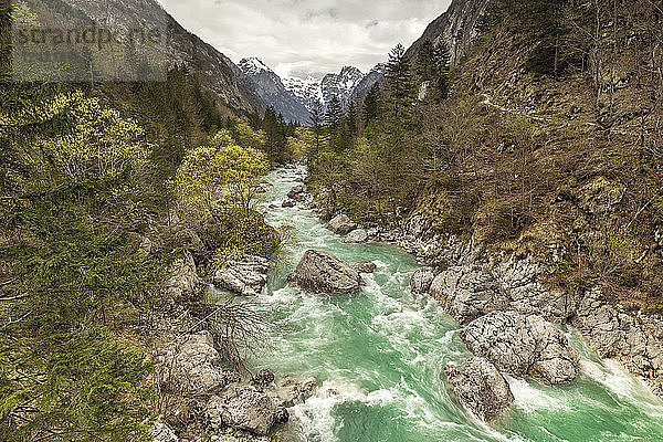 Slovenia  Goriska  Soca river