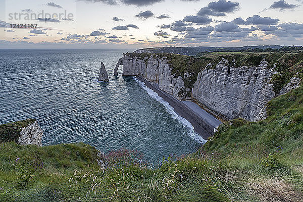 France  Normandy  Etretat  Cliffs