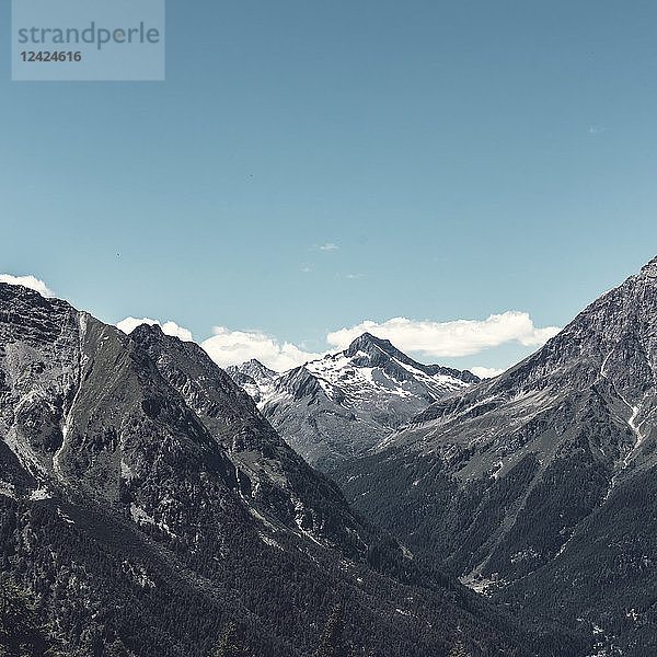 Italy  Lombardy  Bernina and Murettopass massif