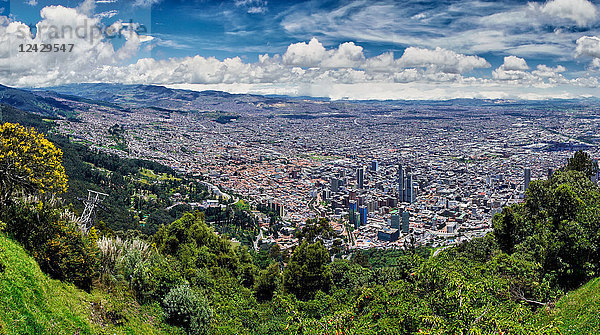 Cerro de Monserrate  Bogota  Kolumbien  Südamerika  Amerika