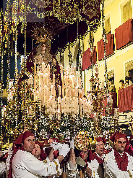 Antequera  bekannt für die traditionellen Prozessionen in der Karwoche vor Ostern  Antequera  Andalusien  Spanien  Europa