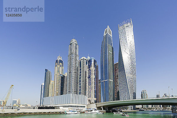 Dubai Marina  Dubai  Vereinigte Arabische Emirate  Naher Osten