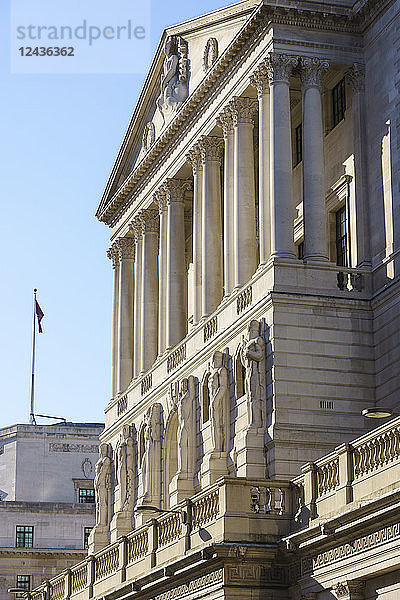 Bank of England  City of London  London  England  Vereinigtes Königreich  Europa