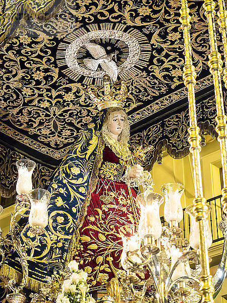 Antequera ist bekannt für die traditionellen Prozessionen in der Karwoche vor Ostern  Antequera  Andalusien  Spanien  Europa