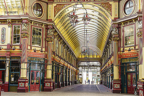 Leadenhall Market  City of London  London  England  Vereinigtes Königreich  Europa