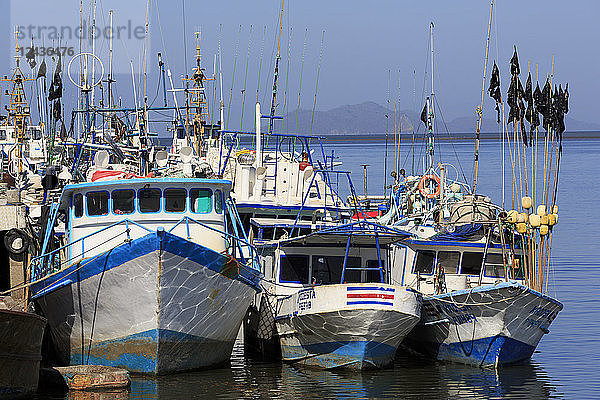 Fischerboote  Puntarenas Stadt  Costa Rica  Mittelamerika