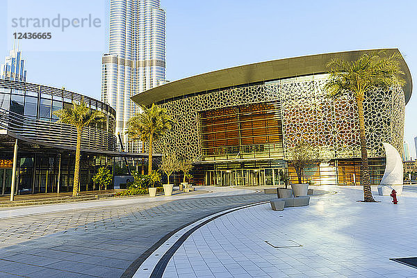 Dubai Opera  ein Zentrum für darstellende Künste mit 2000 Plätzen  Dubai  Vereinigte Arabische Emirate  Naher Osten