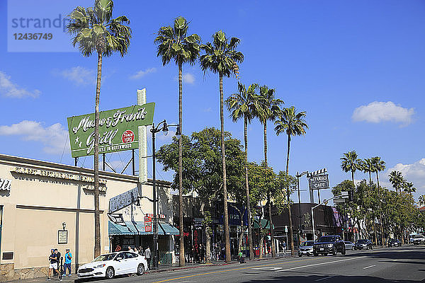 Hollywood Boulevard  Hollywood  Los Angeles  Kalifornien  Vereinigte Staaten von Amerika  Nordamerika