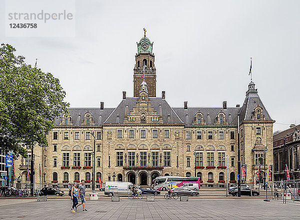 Rathaus  Rotterdam  Südholland  Die Niederlande  Europa