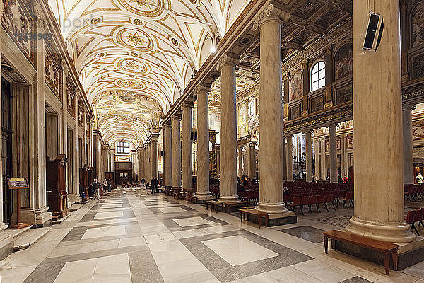 Kirche Santa Maria Maggiore  UNESCO-Weltkulturerbe  Rom  Latium  Italien  Europa