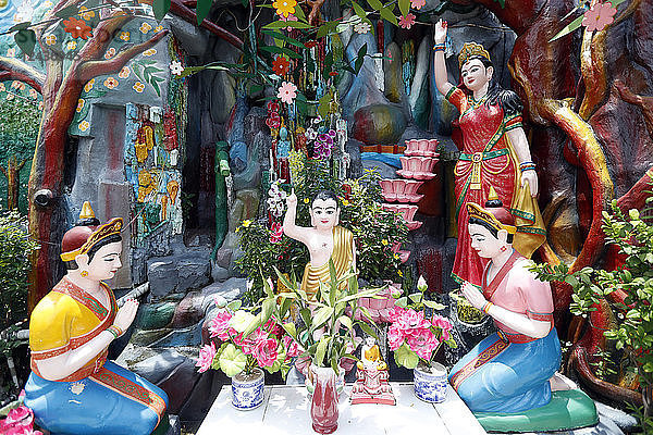 Prinz Siddhartha Gautama  Buddha als Kind  Phap Van Buddhist Temple  Ho Chi Minh Stadt  Vietnam  Indochina  Südostasien  Asien
