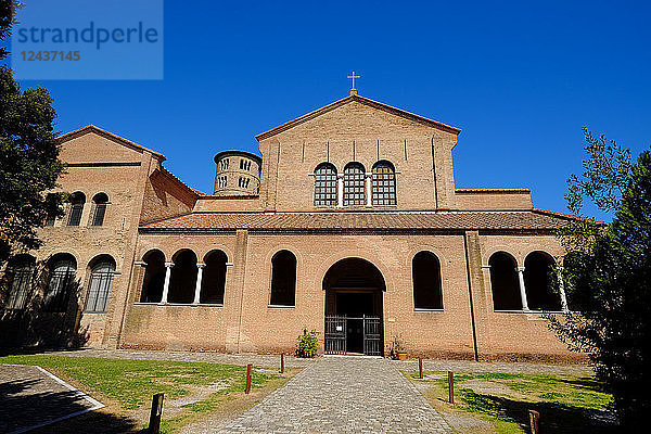 Basilika von Sant'Apollinare in Classe  UNESCO-Weltkulturerbe  Ravenna  Emilia-Romagna  Italien  Europa