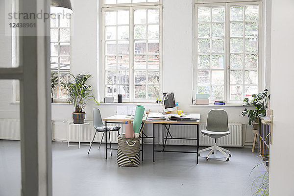 Interior of a business loft office