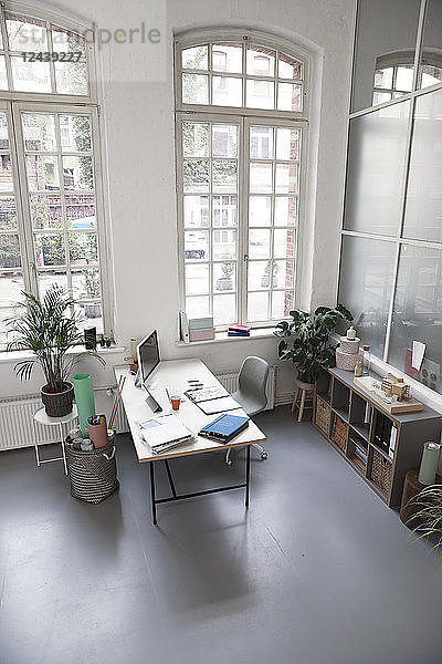 Interior of a business loft office