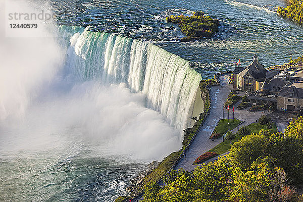 Canada  Ontario  Niagara Falls  aerial view