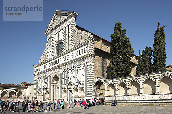 Basilika Santa Maria Novella; Florenz  Toskana  Italien